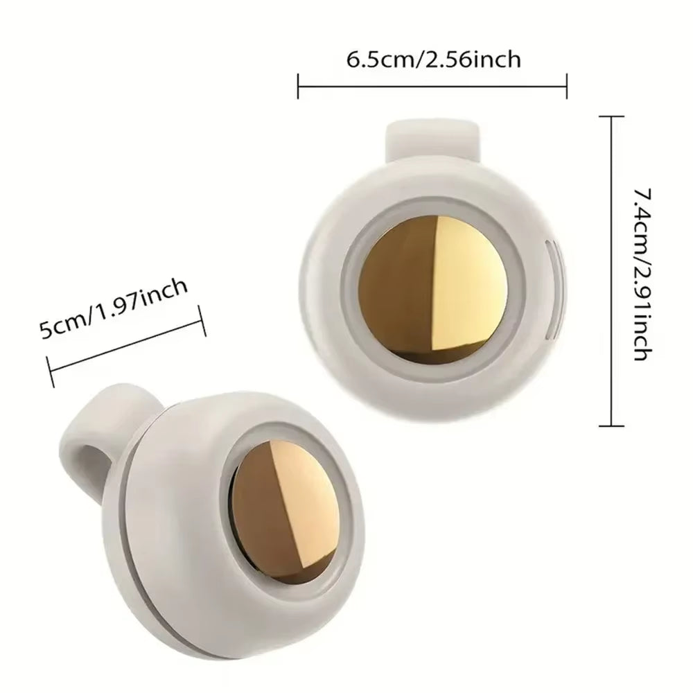 Stay Cool Anywhere: Portable USB Mini Fan with Hands-Free Neck Design and Bladeless Technology